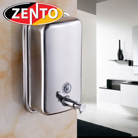 Bình đựng nước rửa tay gắn tường inox Zento  HC302
